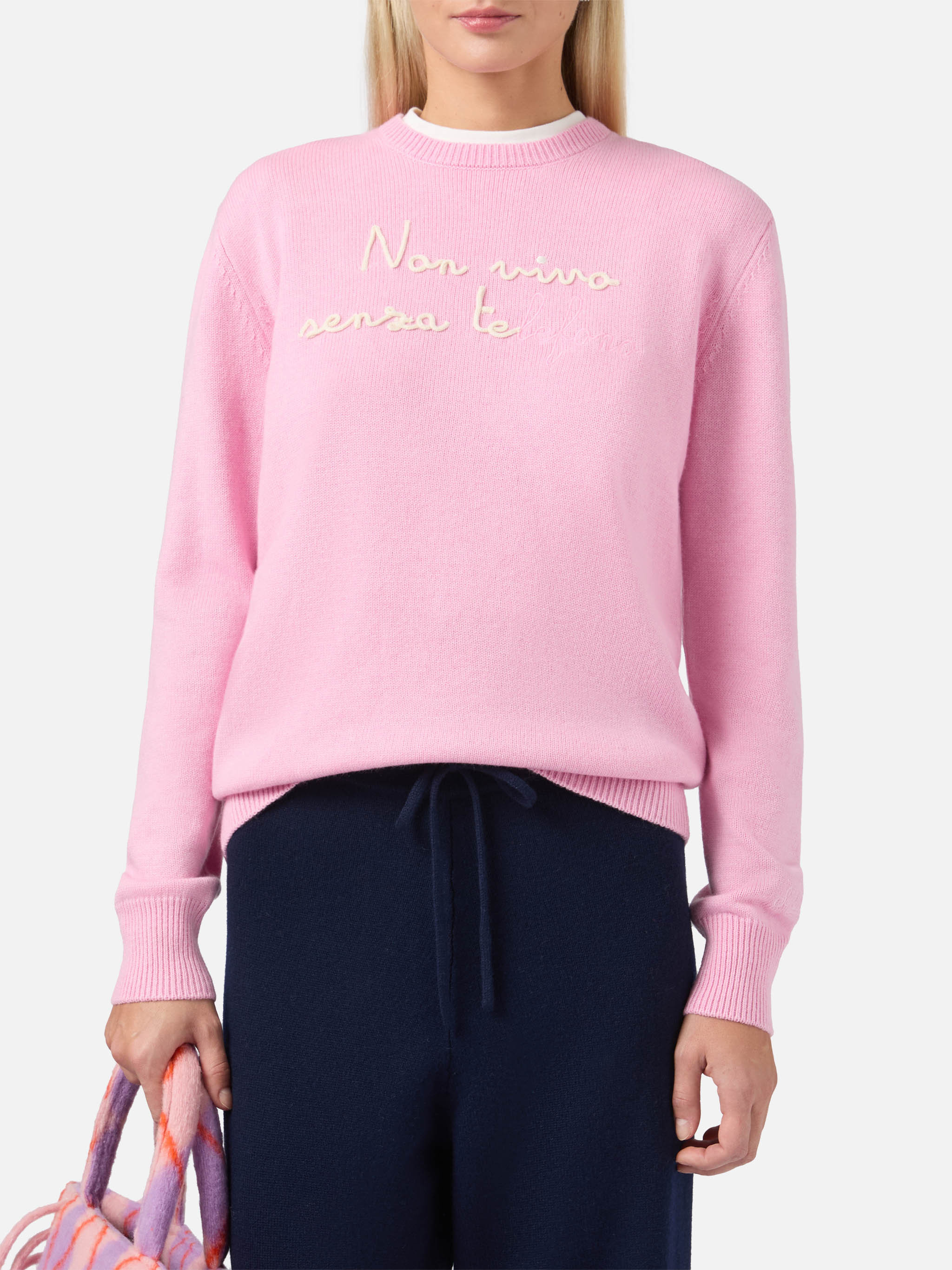 NEW QUEEN - Maglione NON VIVO SENZA Telefono