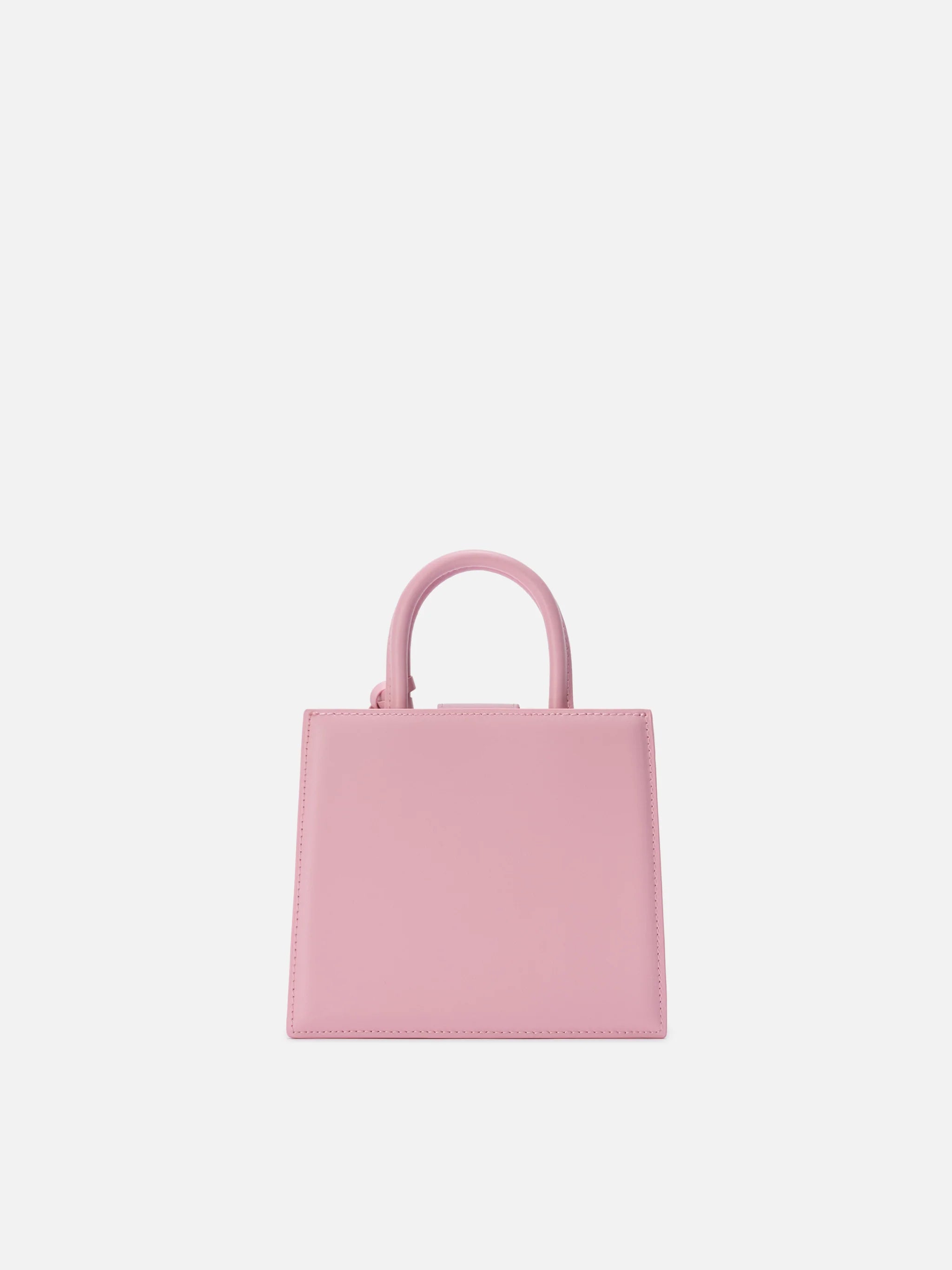 SHOP BAG MINI HAND LEATHER BAG - LEATHER 21