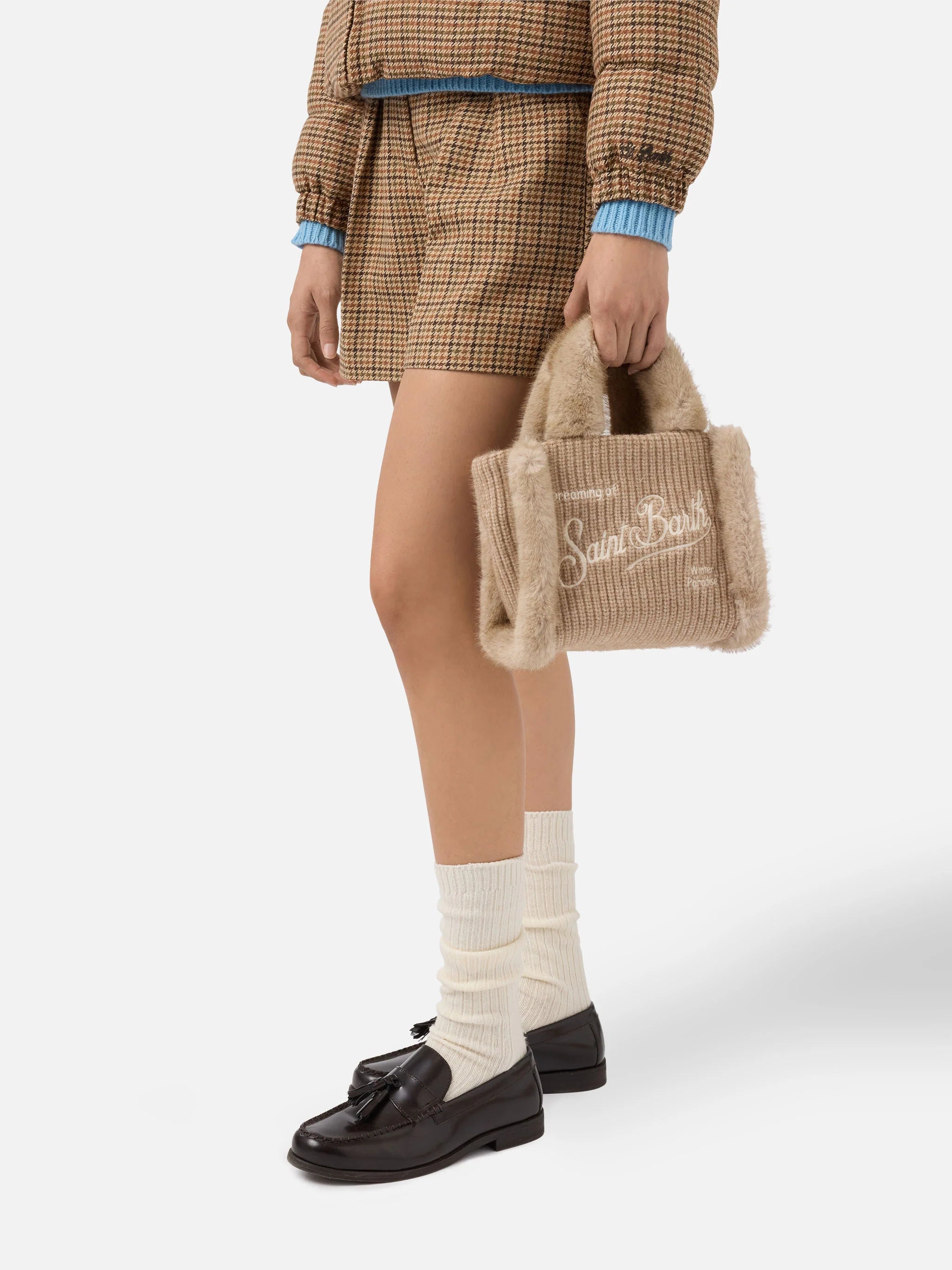 VANITY MINI SHEARLING - Borsa