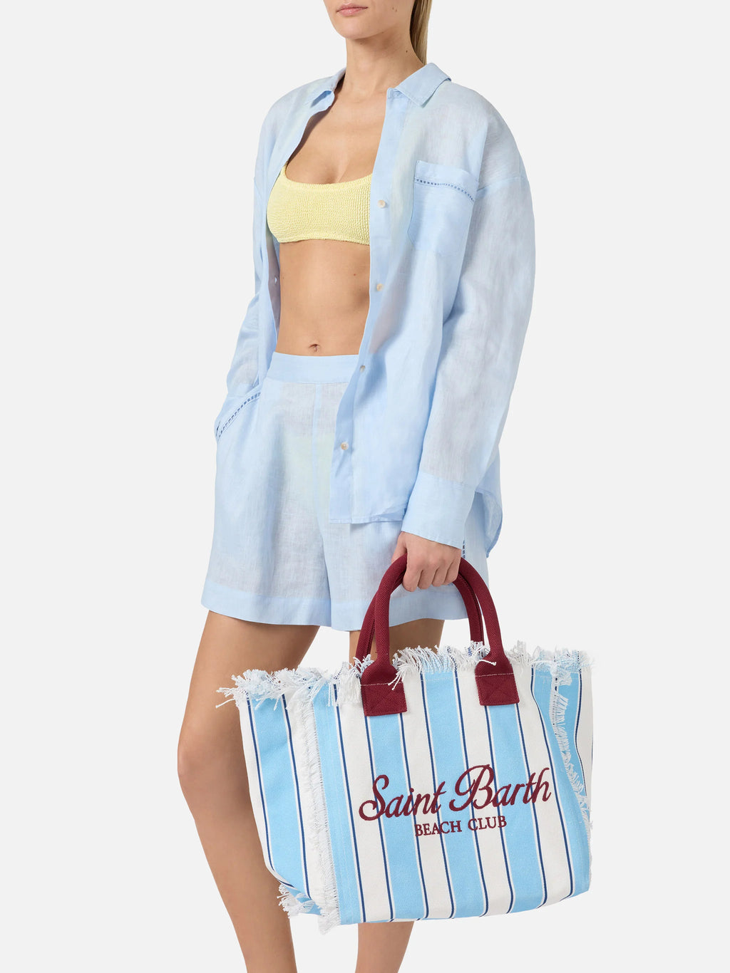 VANITY  - SB BEACH STRIPES 3345 EMB