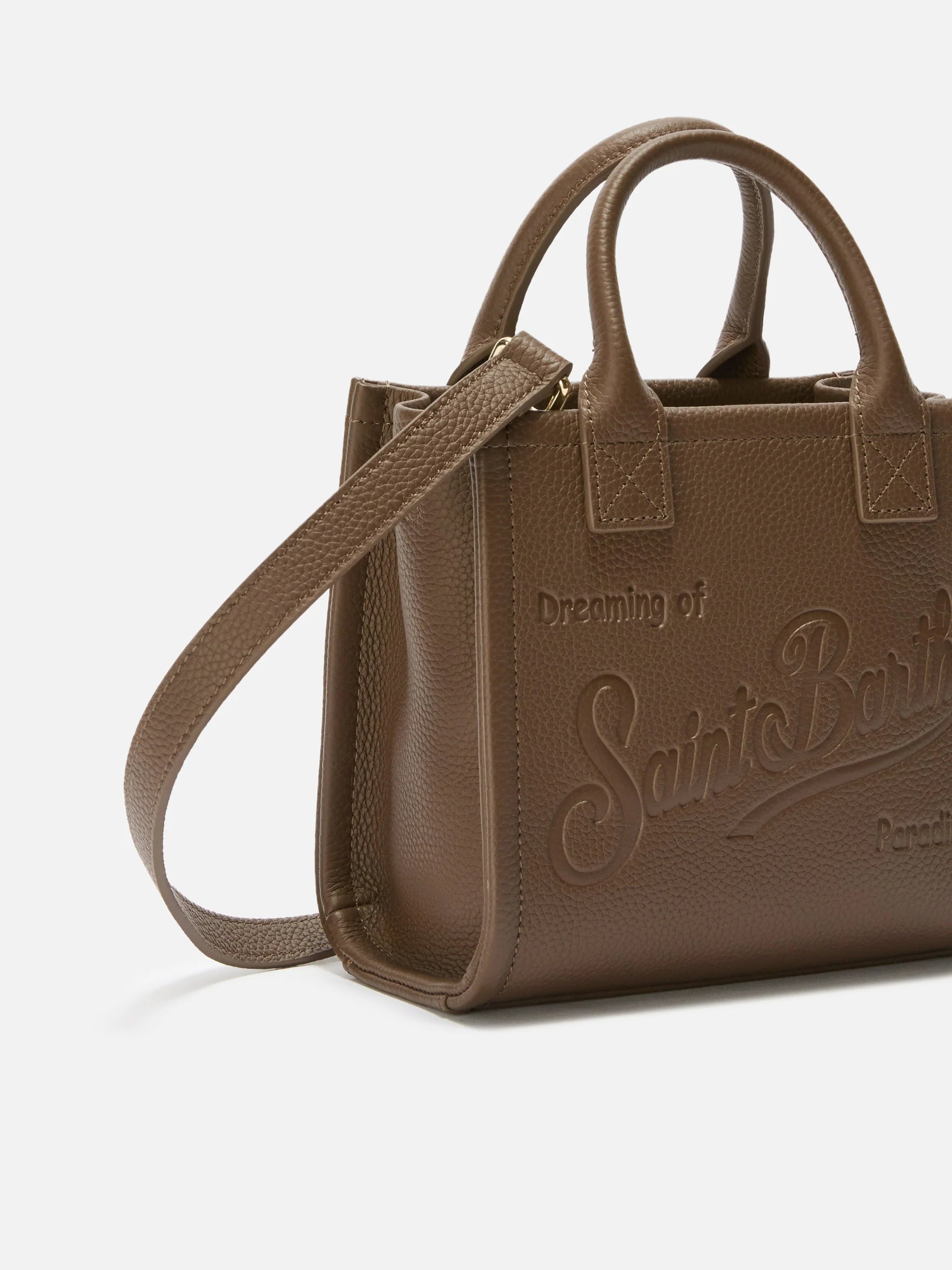 Vanity bag mini leather