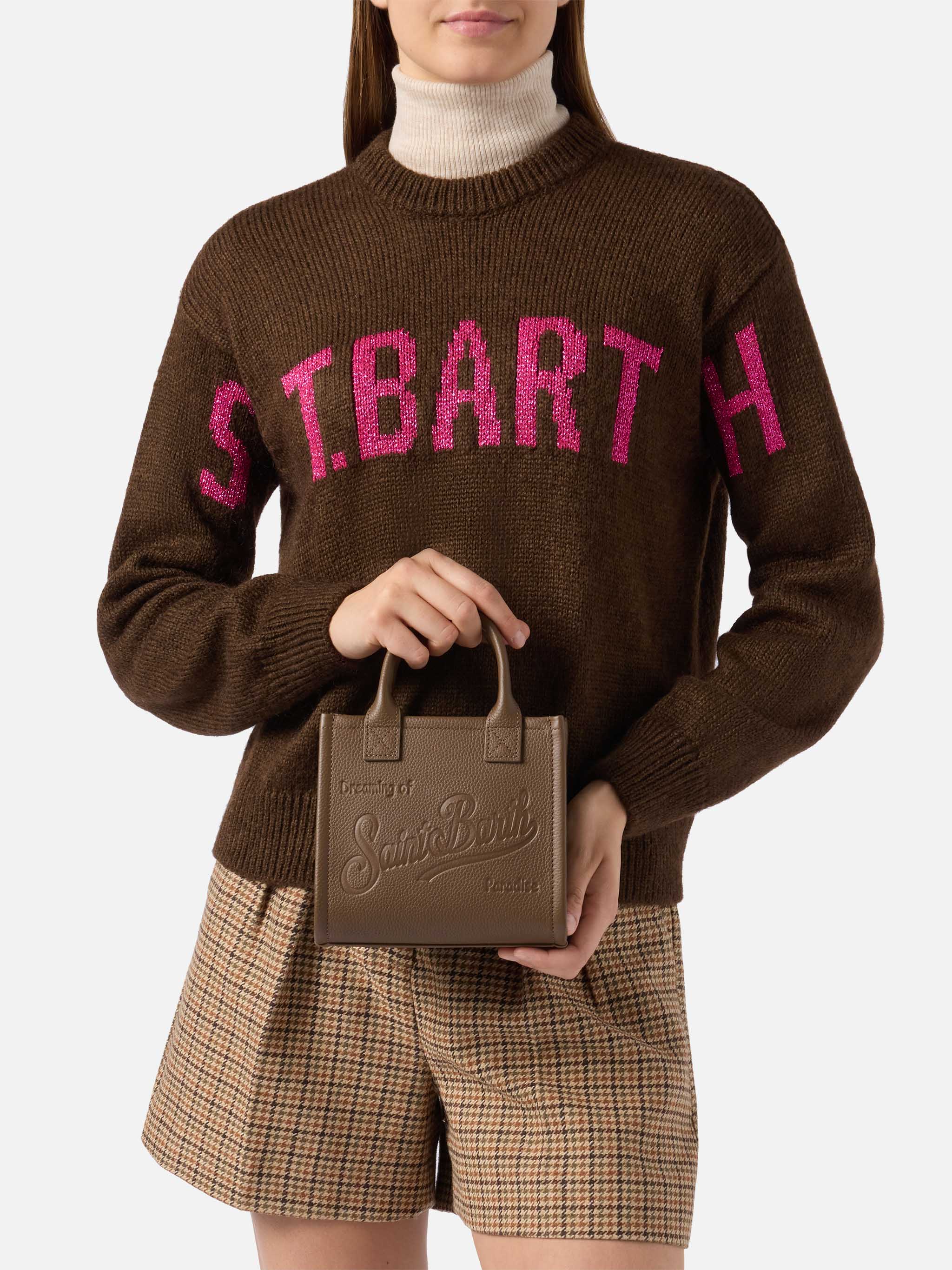 Vanity bag mini leather