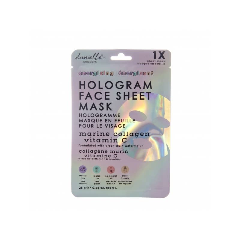 Maschera Viso Olografica Danielle 1 pz