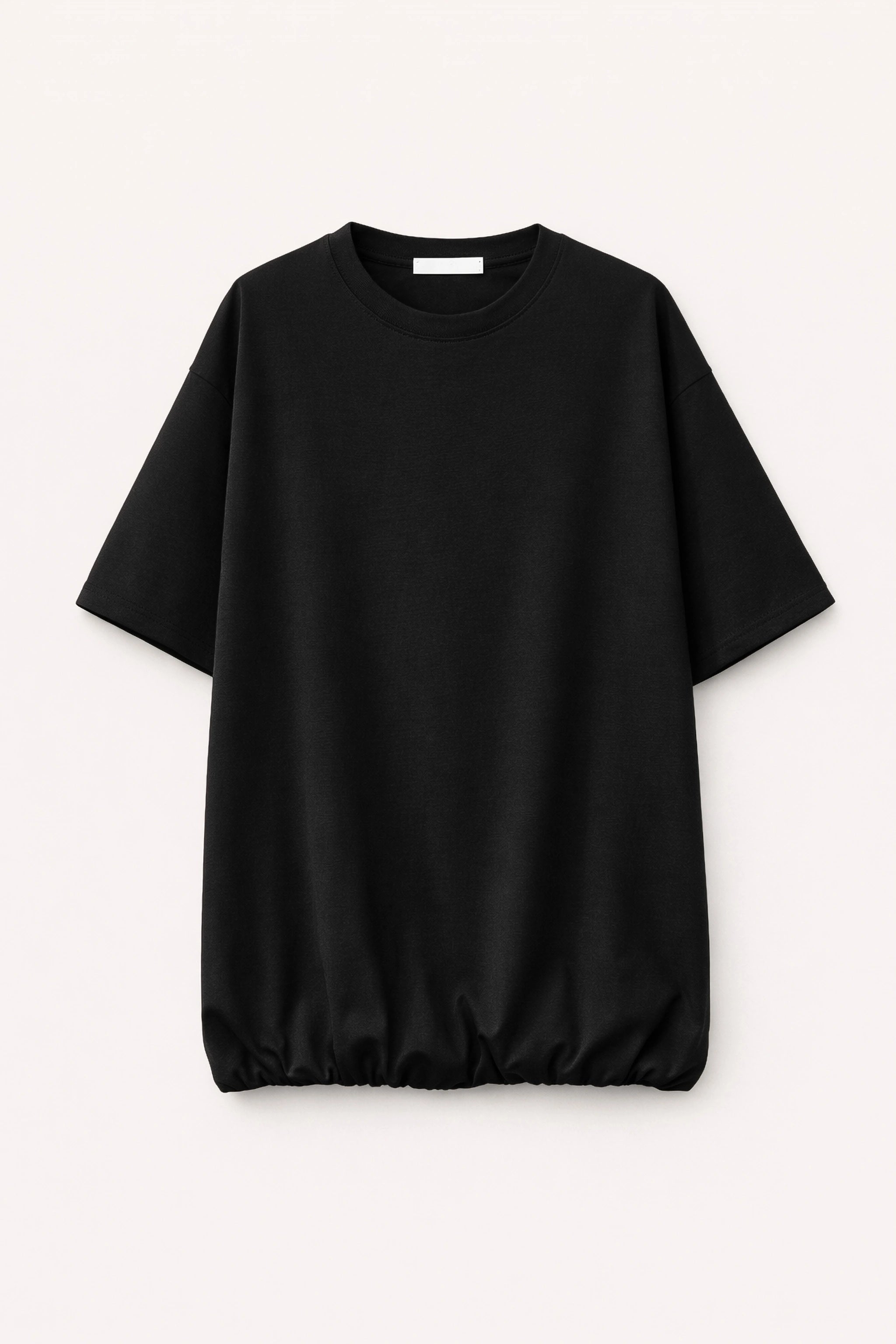 T-shirt abito nero