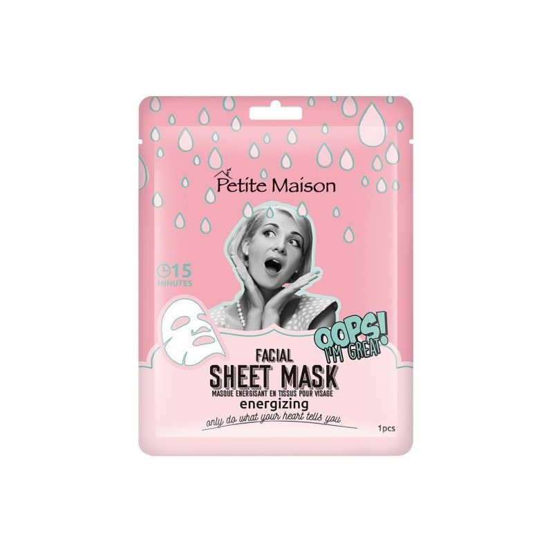 Maschera Viso in Tessuto Energizzante Petite Maison 25ml