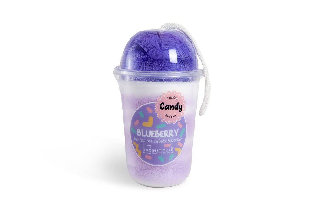 Idc Institute Candy Pack 570 g Sali da bagno con spugna