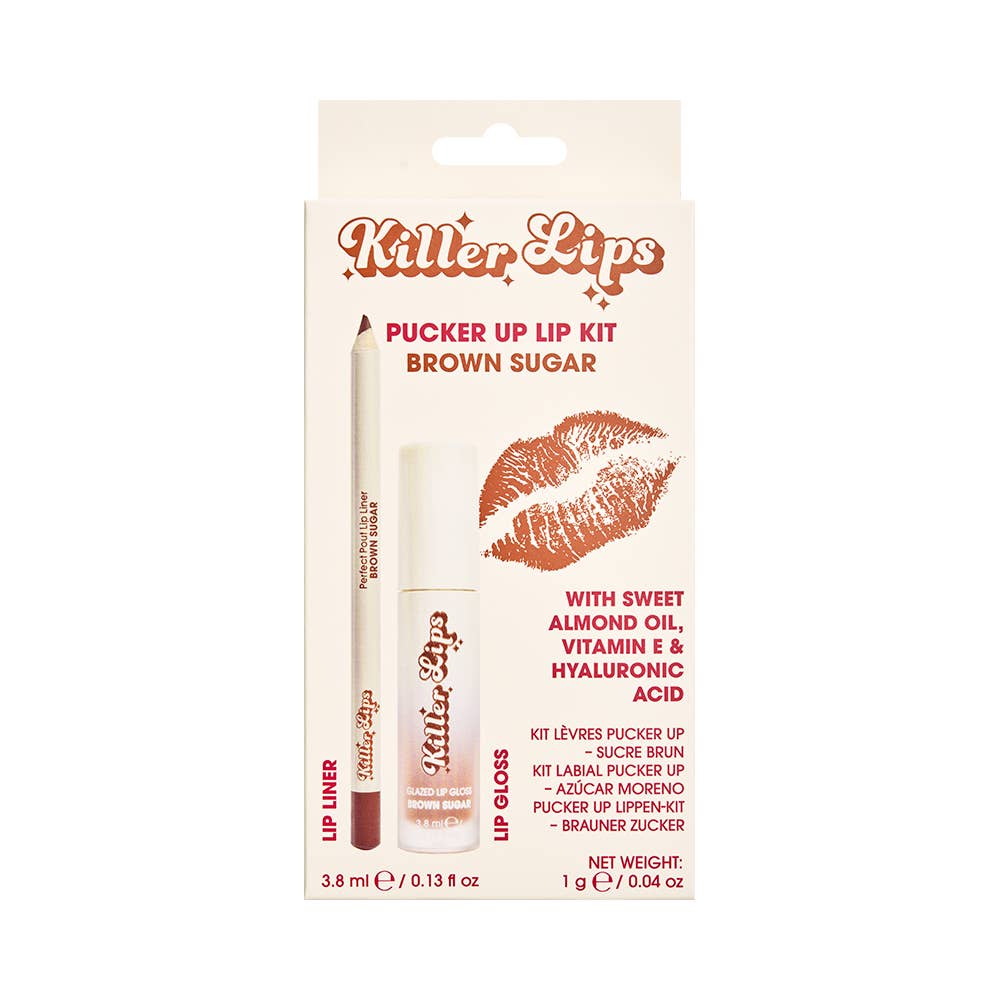 Killer Lips Pucker Up Lip Kit - Zucchero di Canna