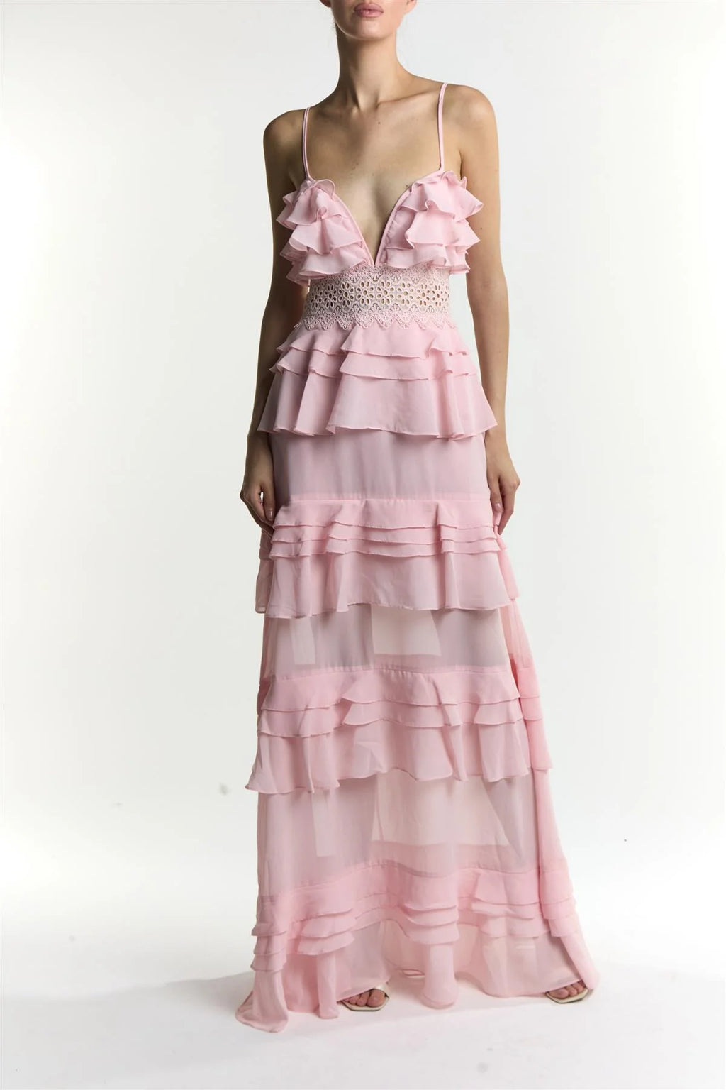 Abito dusty rose